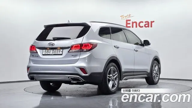 HYUNDAI MAXCRUZ 2017 — 154 557 км, серебристо-серый, Корея — под ключ — фото 1
