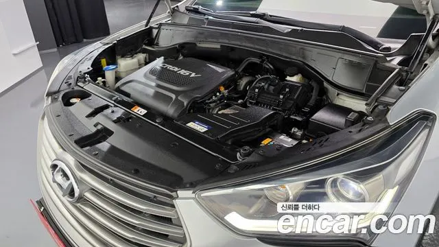 HYUNDAI MAXCRUZ 2017 — 154 557 км, серебристо-серый, Корея — под ключ — фото 6