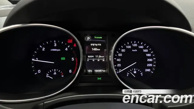 HYUNDAI MAXCRUZ 2017 — 154 557 км, серебристо-серый, Корея — под ключ — фото 8