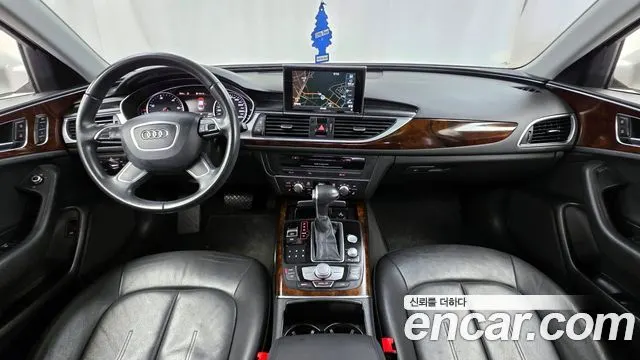 AUDI A6 2015 — 99 624 км, белый, Корея — под ключ — фото 7