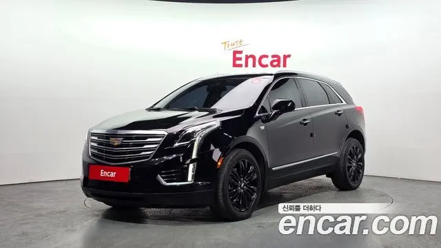 CADILLAC XT5 2018 — 112 350 км, чёрный, Корея — под ключ — фото 1