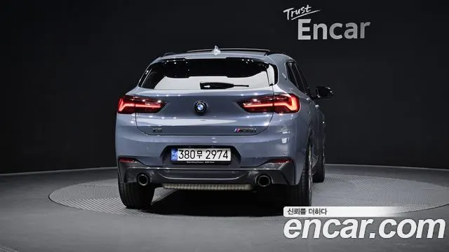 BMW X2 2022 — 39 392 км, светло-серебристый, Корея — под ключ — фото 4