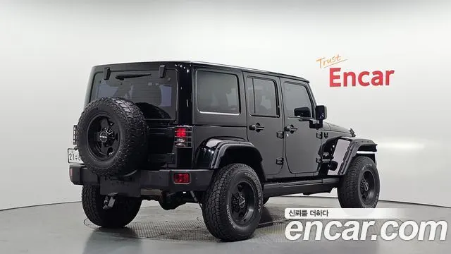 JEEP WRANGLER 2017 — 83 766 км, чёрный, Корея — под ключ — фото 2