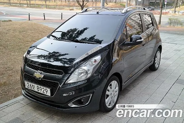 CHEVROLET SPARK 2014 — 117 588 км, чёрный, Корея — под ключ — фото 12