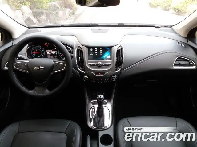 CHEVROLET CRUZE 2017 — 154 000 км, белый, Корея — под ключ — фото 2