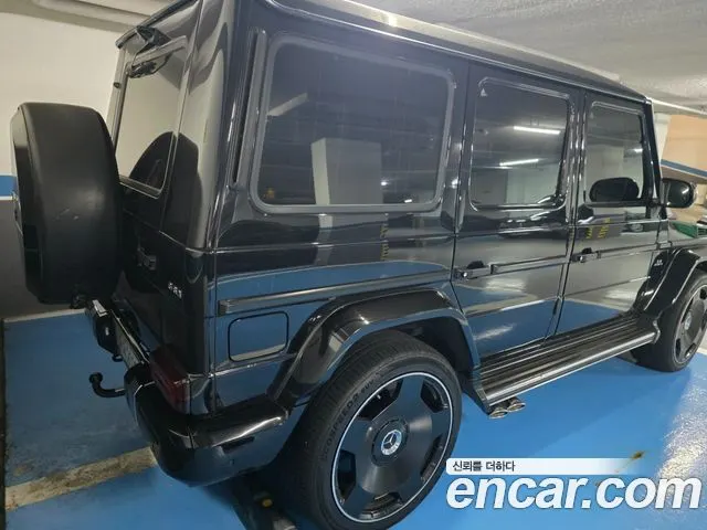MERCEDES-BENZ G-CLASS W463 2014 — 189 000 км, чёрный, Корея — под ключ — фото 5