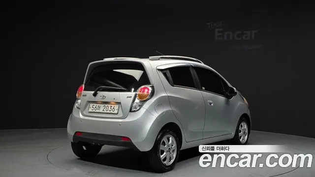 CHEVROLET MATIZ CREATIVE 2010 — 116 270 км, серебристо-серый, Корея — под ключ — фото 2