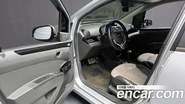 CHEVROLET MATIZ CREATIVE 2010 — 116 270 км, серебристо-серый, Корея — под ключ — фото 10