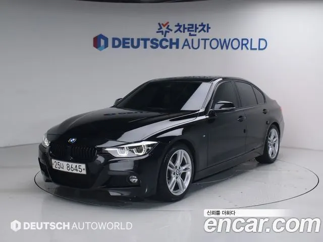 BMW 3 SERIES 2018 — 90 814 км, чёрный, Корея — под ключ — фото 11