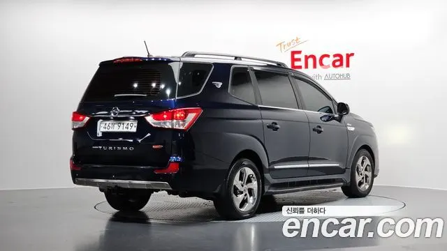 KGM KORANDO TURISMO 2019 — 81 134 км, синий, Корея — под ключ — фото 2