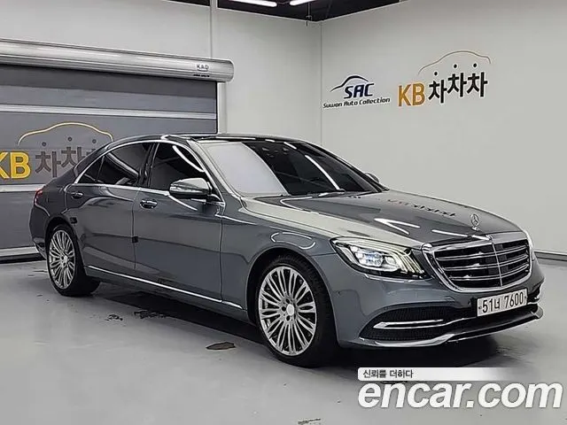 MERCEDES-BENZ S-CLASS W222 2018 — 144 644 км, серый, Корея — под ключ — фото 4