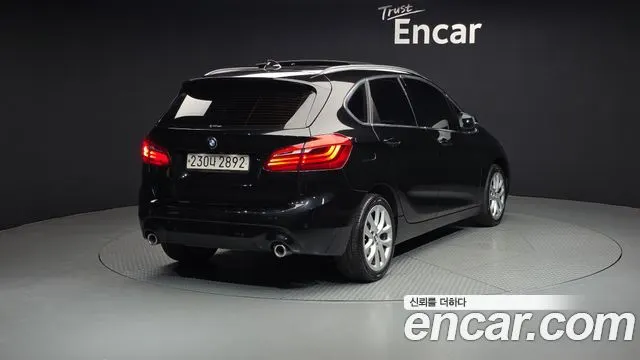 BMW 2 SERIES ACTIVE TOURER 2021 — 134 500 км, чёрный, Корея — под ключ — фото 2