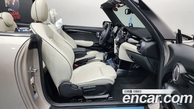 MINI COOPER S CONVERTIBLE 2023 — 30 915 км, белый-перламутр, Корея — под ключ — фото 8