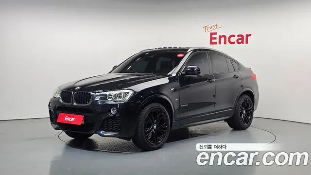 BMW X4 2017 — 138 240 км, чёрный, Корея — под ключ — фото 1
