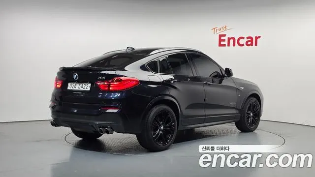 BMW X4 2017 — 138 240 км, чёрный, Корея — под ключ — фото 2