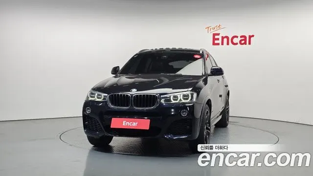 BMW X4 2017 — 138 240 км, чёрный, Корея — под ключ — фото 3