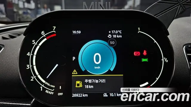 MINI COOPER CLUBMAN 2022 — 26 922 км, тёмно-зелёный, Корея — под ключ — фото 8