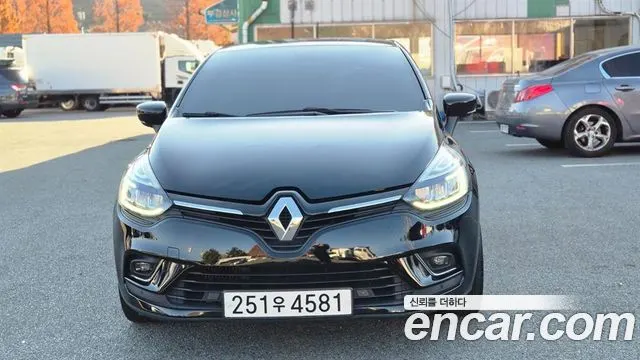 RENAULT KOREA CLIO 2018 — 85 192 км, чёрный, Корея — под ключ — фото 11