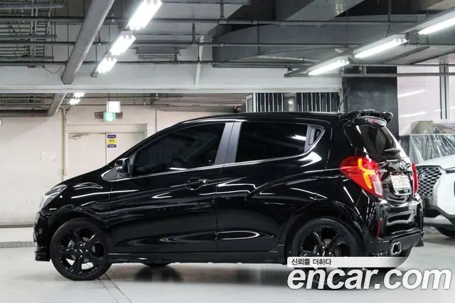 CHEVROLET SPARK 2018 — 71 000 км, чёрный, Корея — под ключ — фото 4
