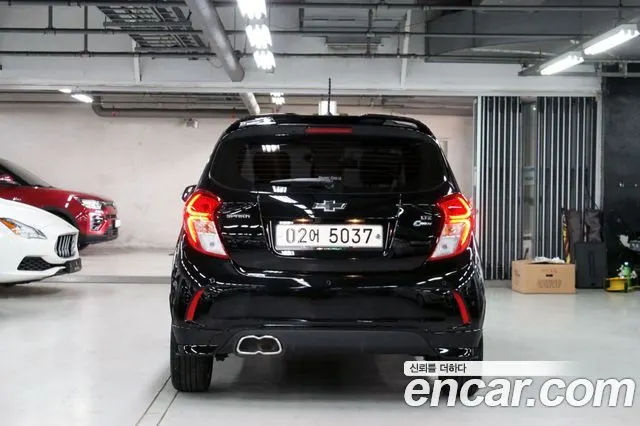 CHEVROLET SPARK 2018 — 71 000 км, чёрный, Корея — под ключ — фото 5