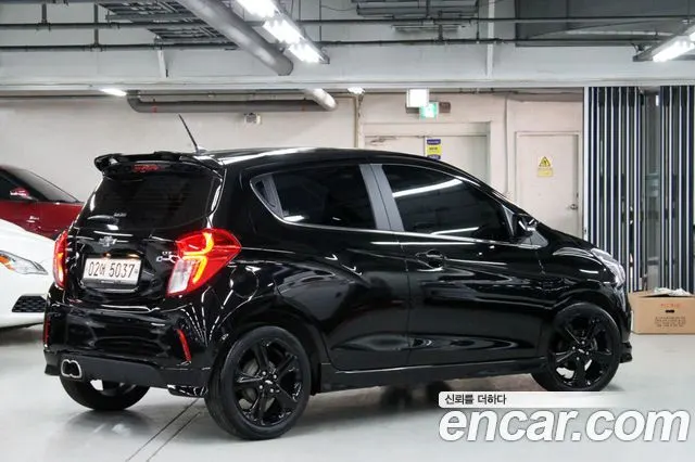 CHEVROLET SPARK 2018 — 71 000 км, чёрный, Корея — под ключ — фото 6