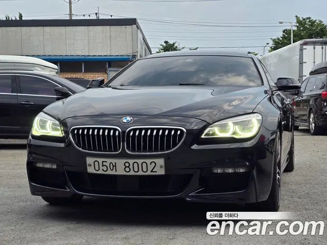 BMW 6 SERIES 2018 — 107 000 км, чёрный, Корея — под ключ — фото 11
