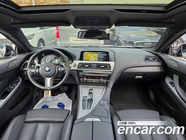 BMW 6 SERIES 2018 — 107 000 км, чёрный, Корея — под ключ — фото 7