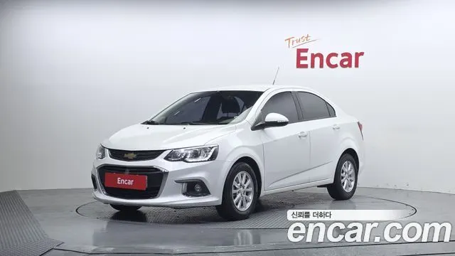 CHEVROLET AVEO SEDAN 2018 — 116 288 км, белый, Корея — под ключ — фото 1