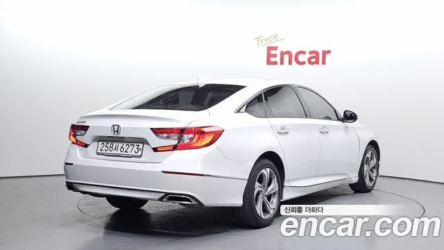 HONDA ACCORD 1 (0 ПОК.) 2019 — 125 689 км, белый, Корея — под ключ — фото 2
