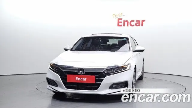 HONDA ACCORD 1 (0 ПОК.) 2019 — 125 689 км, белый, Корея — под ключ — фото 3