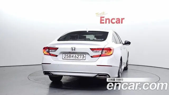 HONDA ACCORD 1 (0 ПОК.) 2019 — 125 689 км, белый, Корея — под ключ — фото 4