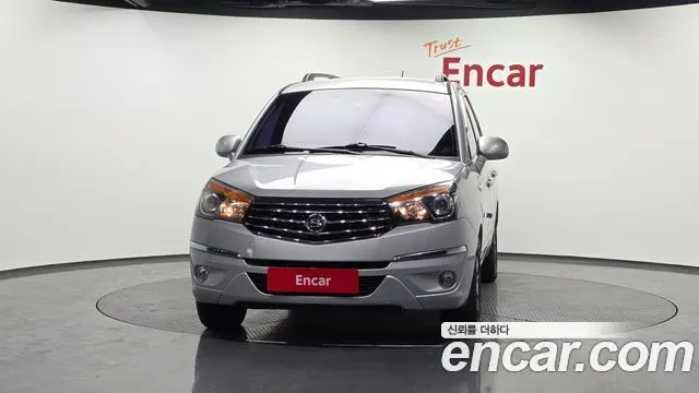 KGM KORANDO TURISMO 2016 — 76 848 км, серебристо-серый, Корея — под ключ — фото 3