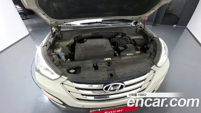 HYUNDAI SANTA FE 2014 — 236 823 км, белый-перламутр, Корея — под ключ — фото 6