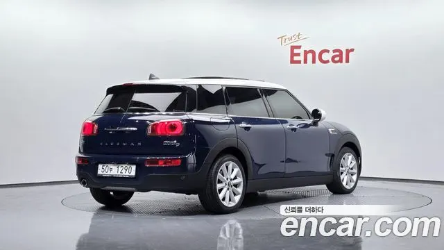 MINI COOPER D CLUBMAN 2018 — 54 703 км, синий, Корея — под ключ — фото 2