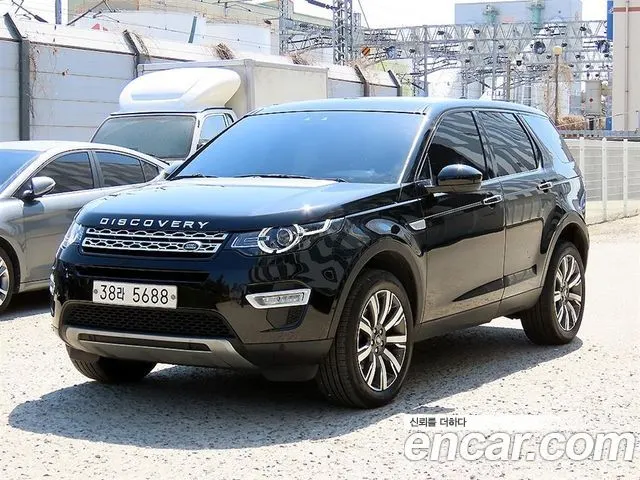 LAND ROVER DISCOVERY SPORT 2017 — 98 785 км, чёрный, Корея — под ключ — фото 2