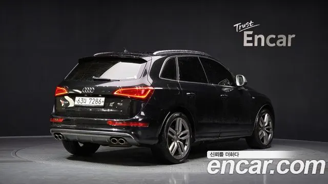 AUDI SQ5 2015 — 107 526 км, чёрный, Корея — под ключ — фото 2