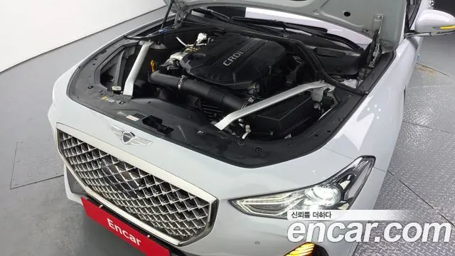 GENESIS G70 2018 — 140 721 км, светло-серебристый, Корея — под ключ — фото 6