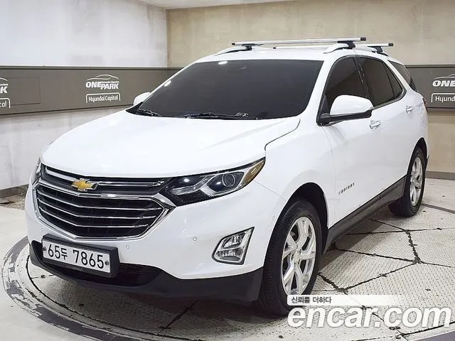 CHEVROLET EQUINOX 2019 — 82 266 км, белый, Корея — под ключ — фото 1