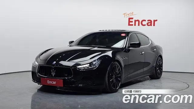 MASERATI GHIBLI — из Кореи под ключ