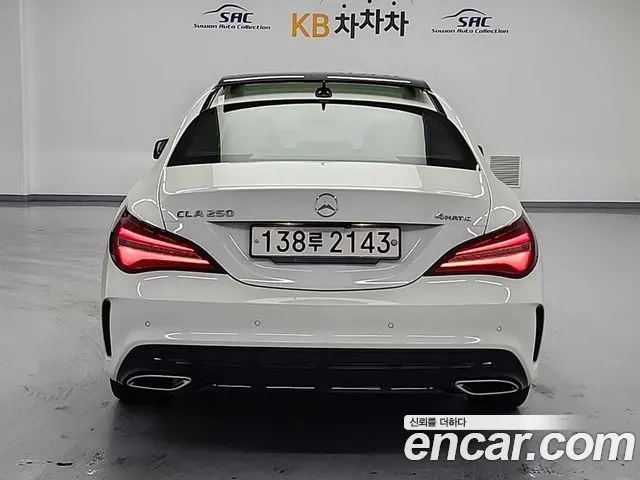 MERCEDES-BENZ CLA-CLASS C117 2017 — 132 304 км, белый, Корея — под ключ — фото 3