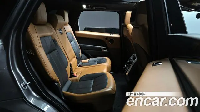 LAND ROVER RANGE ROVER SPORT (2 ПОК.) 2018 — 124 609 км, серый, Корея — под ключ — фото 11