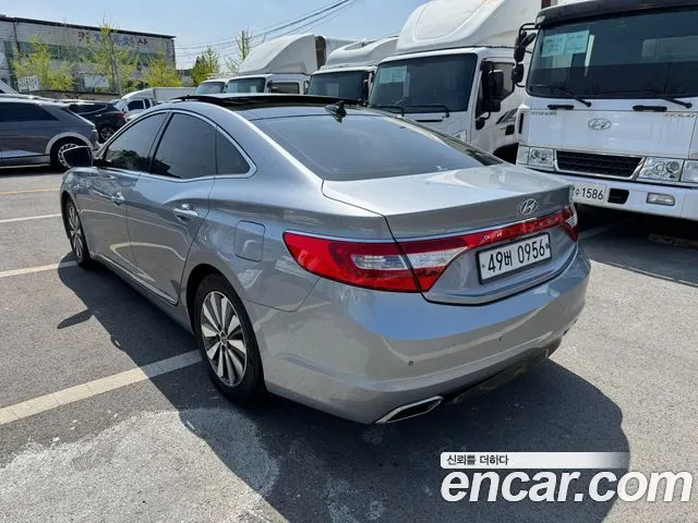 HYUNDAI GRANDEUR HYBRID 2016 — 146 666 км, серый, Корея — под ключ — фото 3
