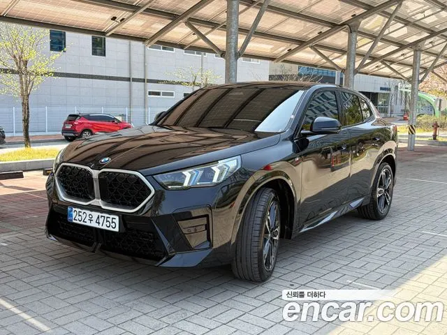 BMW X2 2024 — 12 994 км, чёрный, Корея — под ключ — фото 3