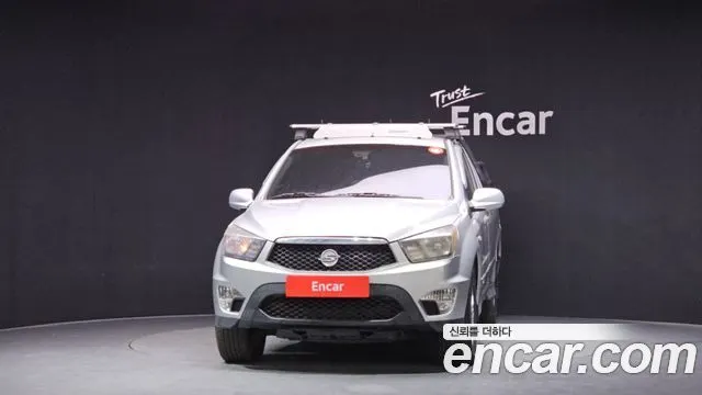 KGM KORANDO SPORTS 2012 — 117 154 км, серебристо-серый, Корея — под ключ — фото 3