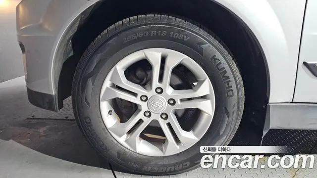 KGM KORANDO SPORTS 2012 — 117 154 км, серебристо-серый, Корея — под ключ — фото 5