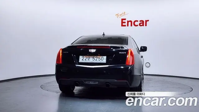 CADILLAC ATS 2016 — 139 734 км, чёрный, Корея — под ключ — фото 4