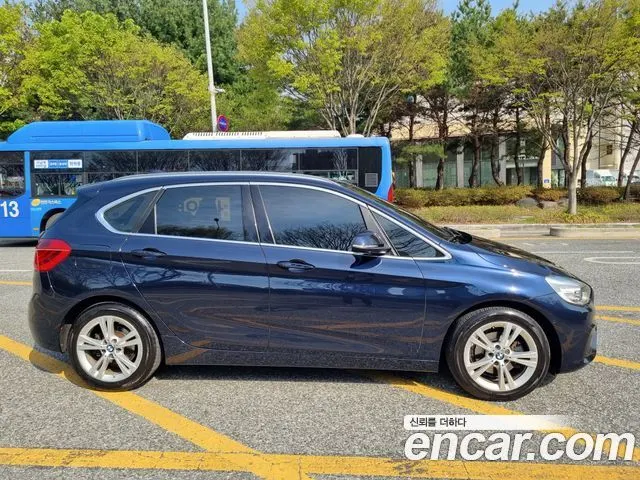BMW 2 SERIES ACTIVE TOURER 2015 — 63 528 км, синий, Корея — под ключ — фото 4