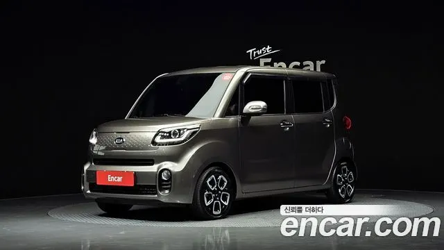 KIA RAY 2021 — 89 092 км, светло-золотистый, Корея — под ключ — фото 1