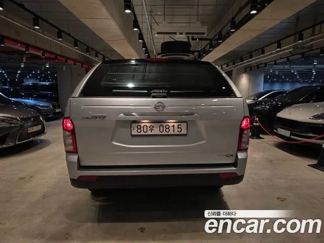 KGM KORANDO SPORTS 2012 — 90 400 км, серебристый, Корея — под ключ — фото 4