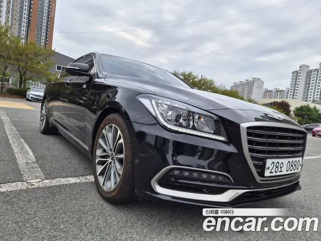 HYUNDAI GENESIS DH 2016 — 232 899 км, чёрный, Корея — под ключ — фото 2